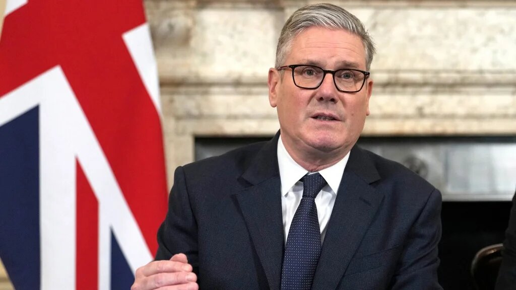 Britain's Prime Minister Keir Starmer speaks to mark the fourth anniversary of Russia's full-scale invasion of Ukraine, during a cabinet meeting at Downing Street in London on February 24, 2026.