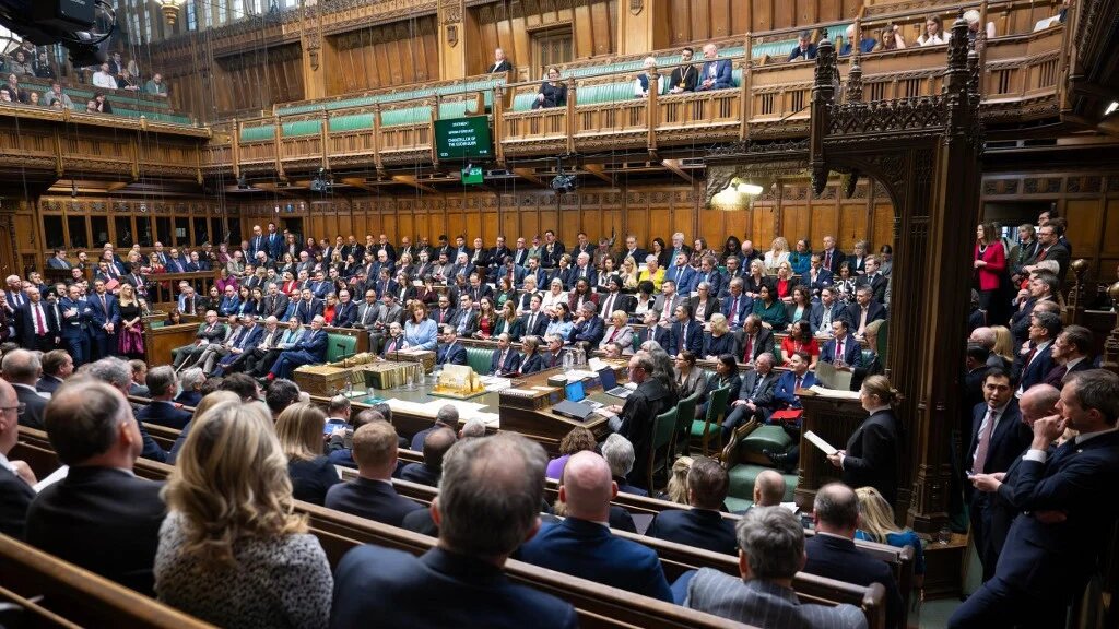 A view of the House of Commons on 3 March 2026 (AFP)