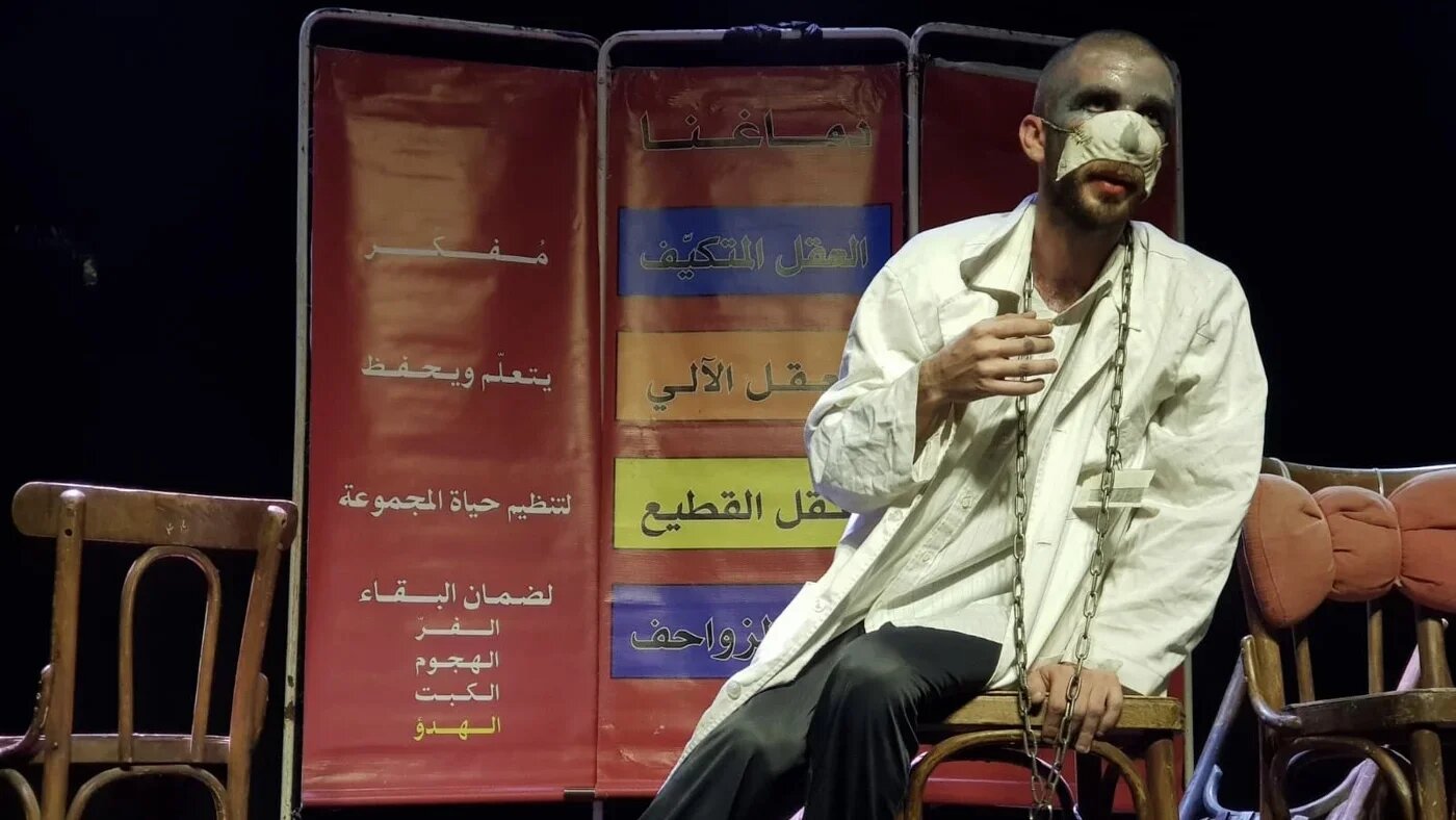 Waseem Khair plays a former medical student from Palestine who gives up his studies to look after his parents (Supplied)