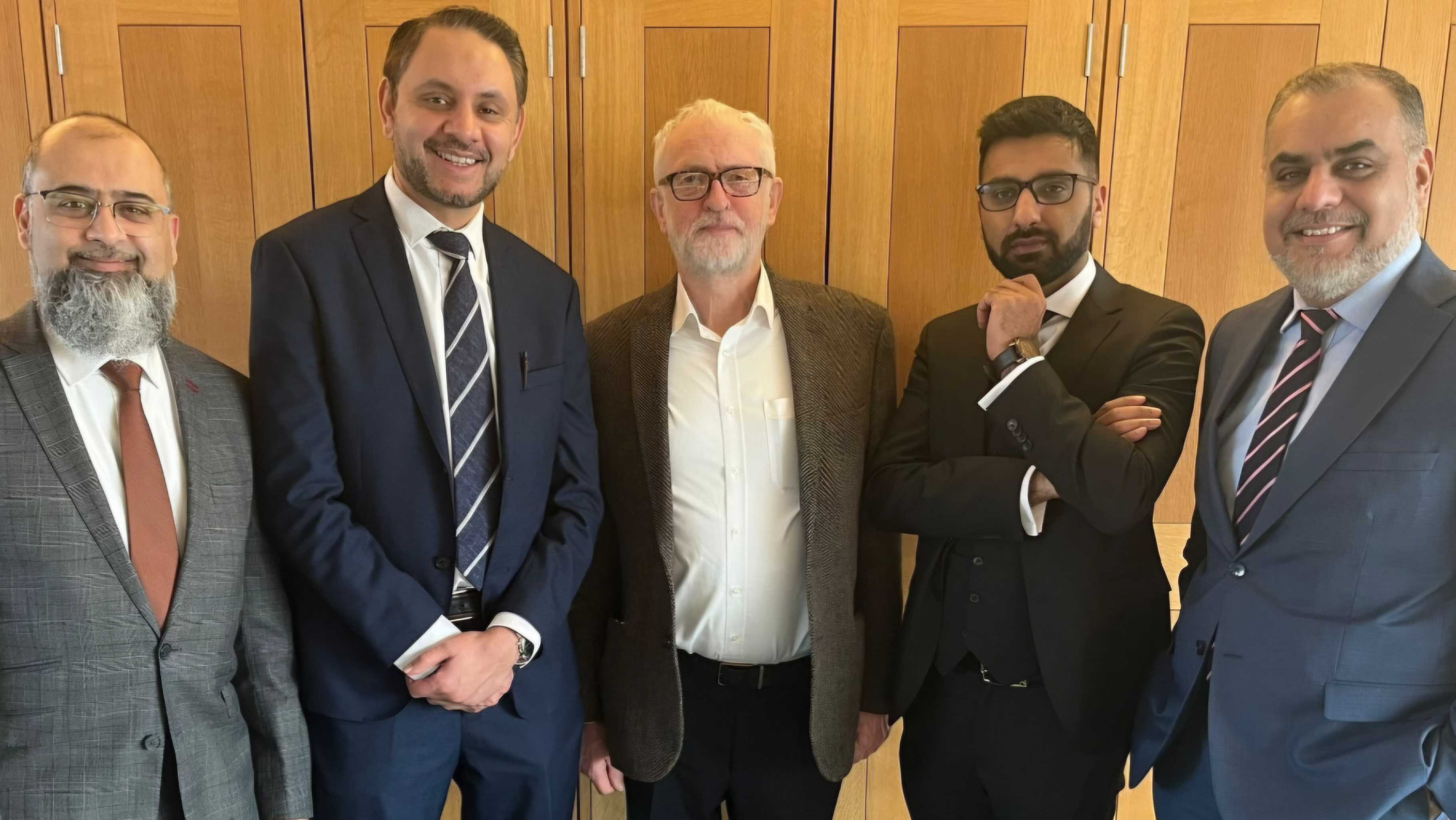 The Independent Alliance before Zarah Sultana MP joined the grouping in July. (Supplied)