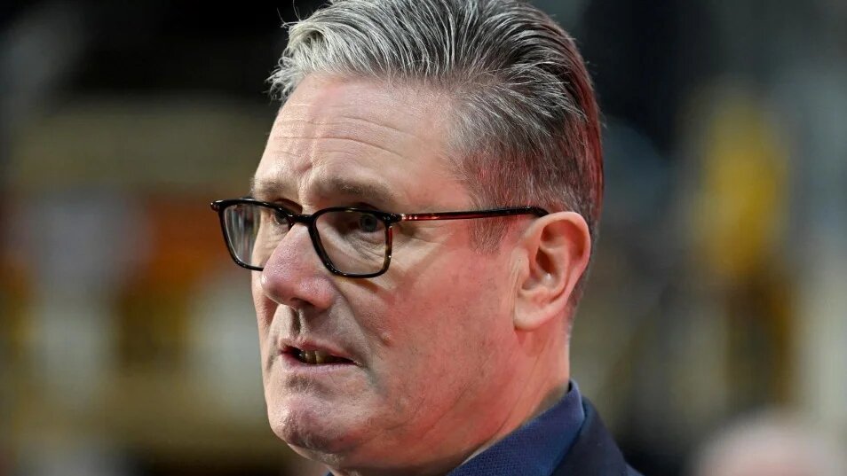 British Prime Minister Keir Starmer is pictured in Cardiff, Wales, on 18 February 2026 (Matthew Horwood/AFP)